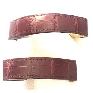 Cartier Roadster XL Brown Croc Watch Strap